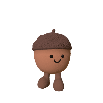 Mini Acorn Plushie