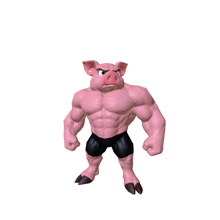Buff Pig