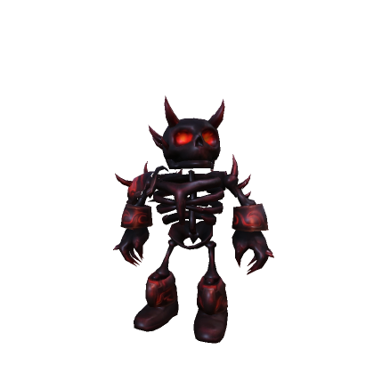 Korblox Skeleton Red