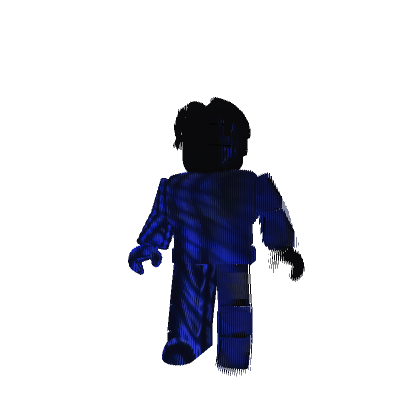 [ANIMATED] Hacker Black + Dark Blue Bacon Boy