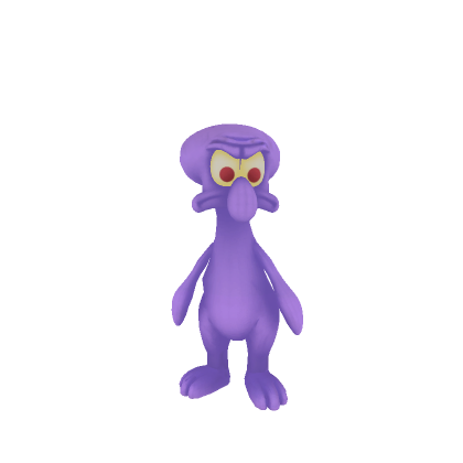 Mad Standing Squid