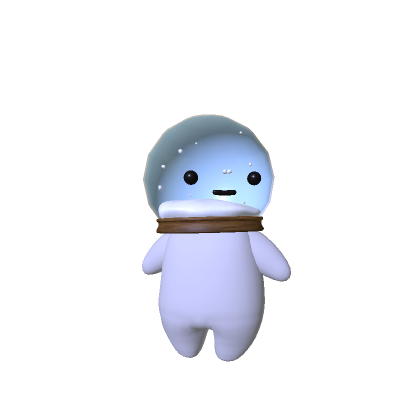 Snow Globe Plushie (RECOLORABLE) thumbnail