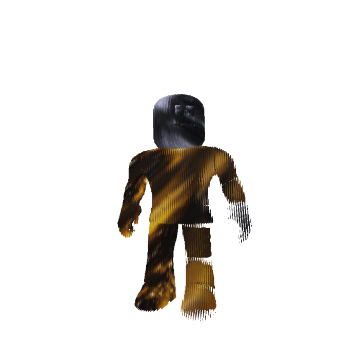 [ANIMATED] Gold + Dark Galaxy Color Changing Boy