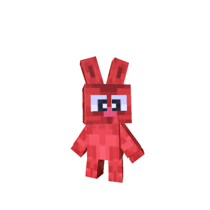 Mini Red Bunny