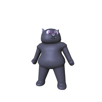 Mini Black Pig