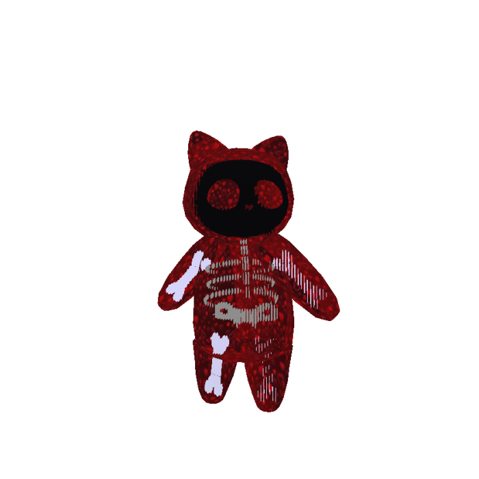 Love Skeleton Cat [ANIMATED]