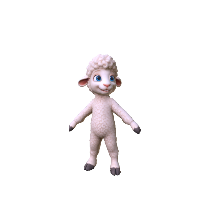 Cute Kawaii Lamb