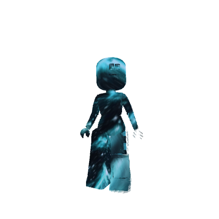 [ANIMATED] Woman Body Diamond Galaxy