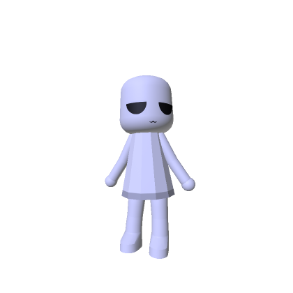 [Animated] Wii Mii Low Poly Chibi v2 thumbnail