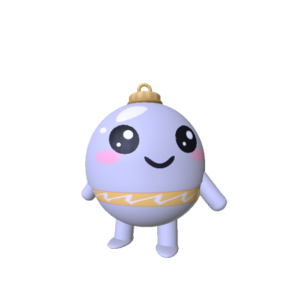 Cute Mini Ornament [Recolorable]