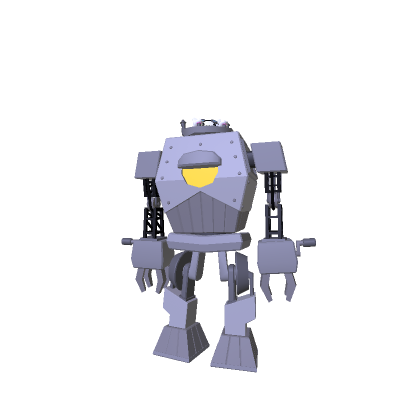 Iron Horse Cat Mech {Colorable} thumbnail