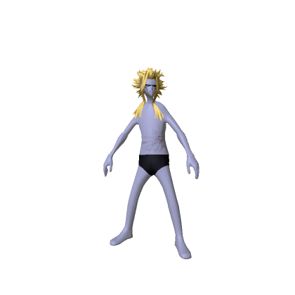 Skinny All Might (Colorable) thumbnail