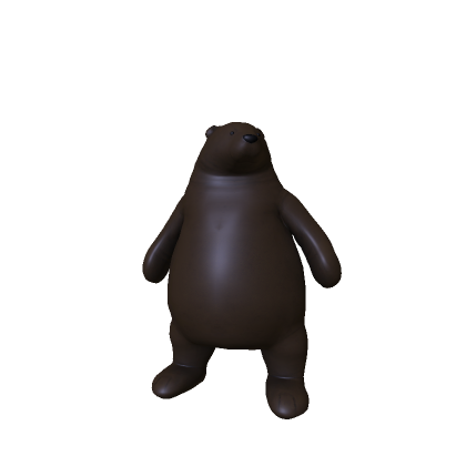 Mini Dark Brown Bear