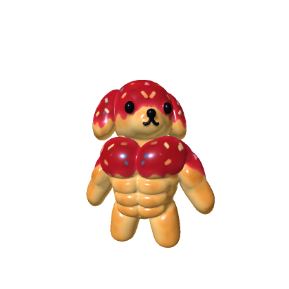 Buff Puppy Donut