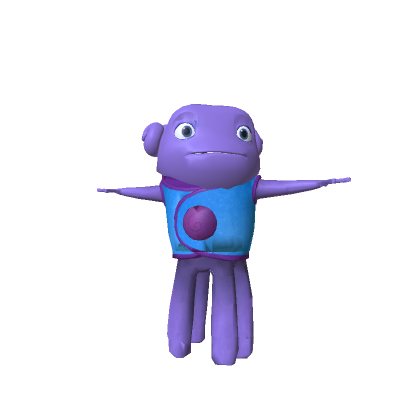 Purple Alien Boov