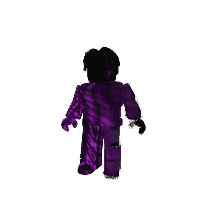 [ANIMATED] Hacker Pink + Black Bacon Boy