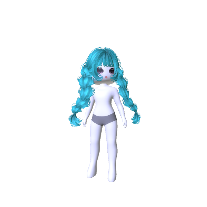 Fluffy Braids Girl Bundle