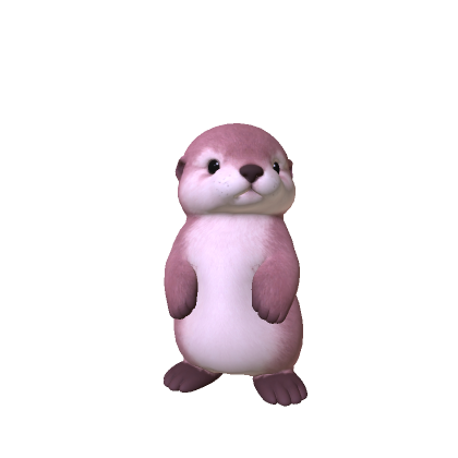Pink Sea Otter