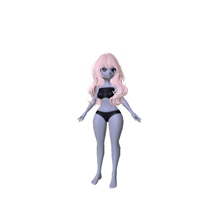Anime It-Girl Luna Doll W/ Wispy Blonde Waves