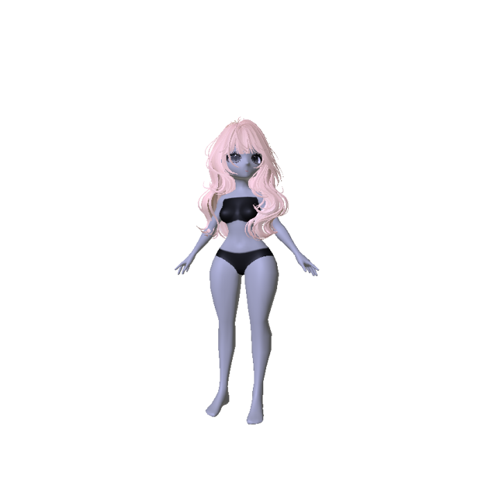 Anime It-Girl Luna Doll W/ Wispy Blonde Waves
