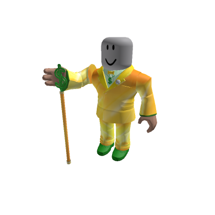 Golden Suit of Bling Squared Roblox