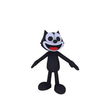 2D Cute Cartoon Cat