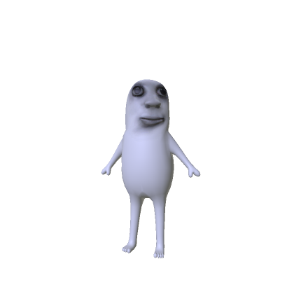 Scary Peanut Humanoid Meme Monster