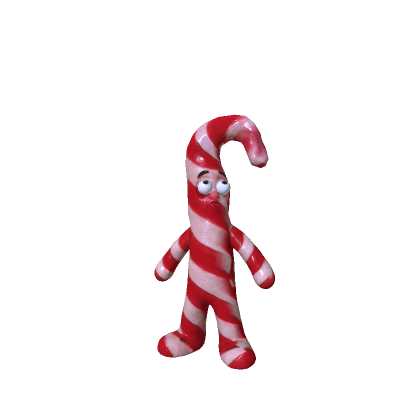 Licked Candy Cane - Christmas