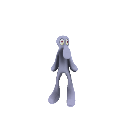 artistic squid recolorable