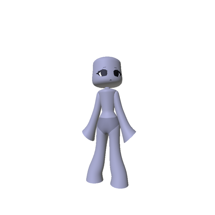 Chibi Anime Shy Doll