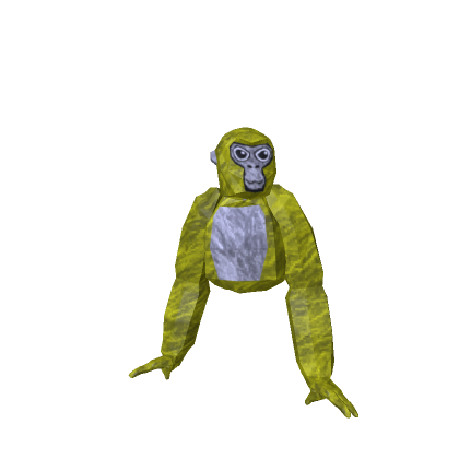 Yellow Gorilla Tag Monke (PACKAGE)