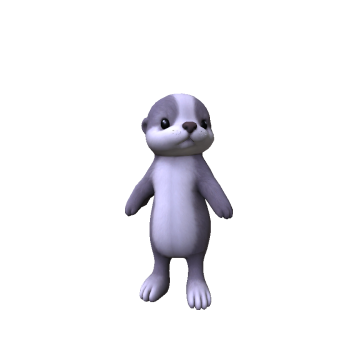 Cute Little Otter