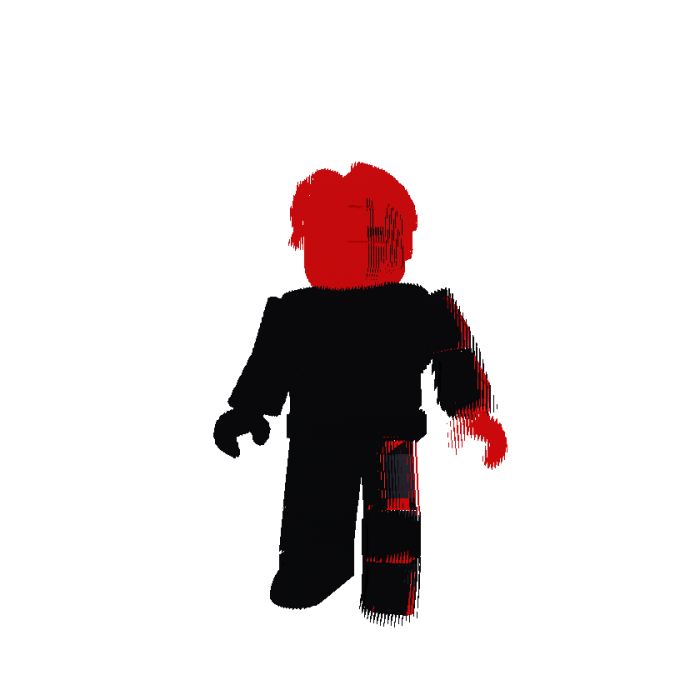 [ANIMATED] Red + Black Bacon Boy