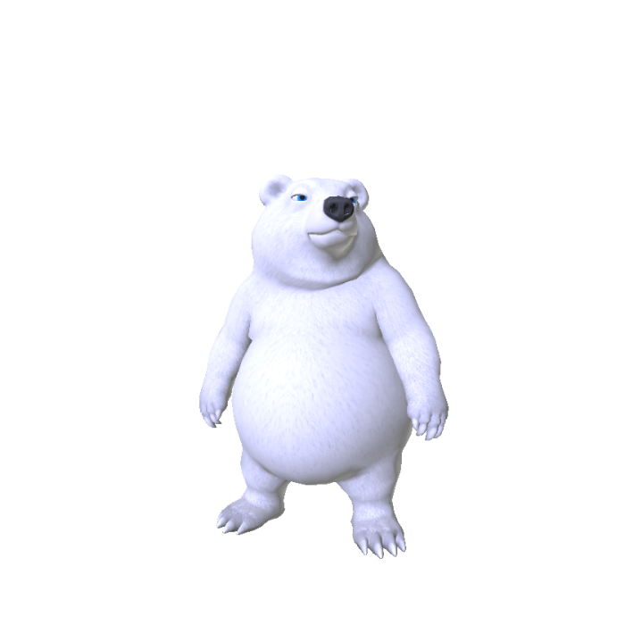 Chubby Bear Blue Eyes