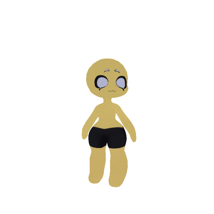 [2D] Mini Curvy Humanoid (RECOLORABLE)