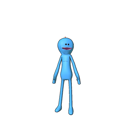 Mr. Funny Blue Guy