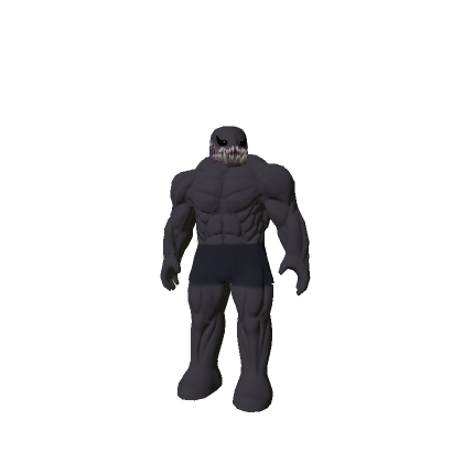 Muscular Boy Rig + Creepy Demon Head