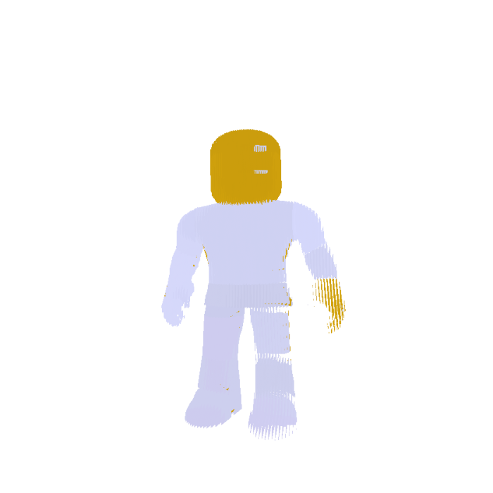 [ANIMATED] Gold + White Color Changing Boy Body