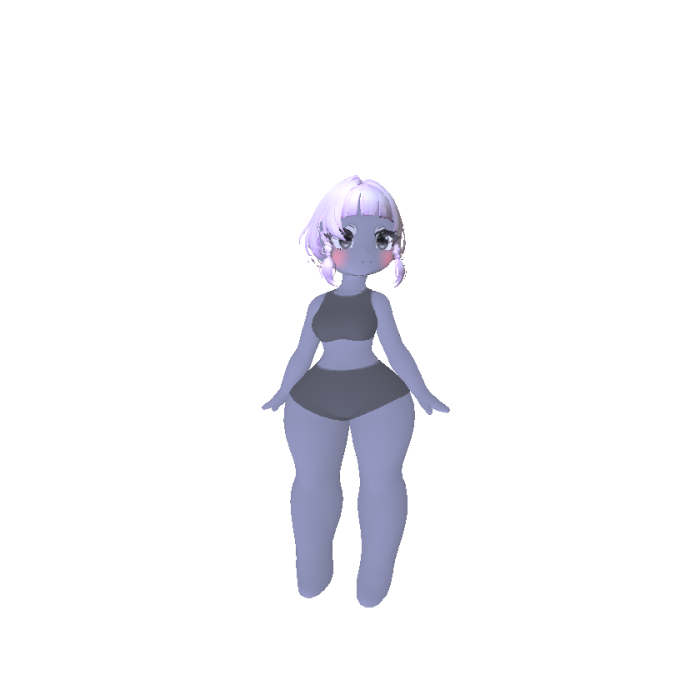 ✨ 2D BLUSHY SWEET CUTE FASHION DOLL WOMAN DOLLY ✨
