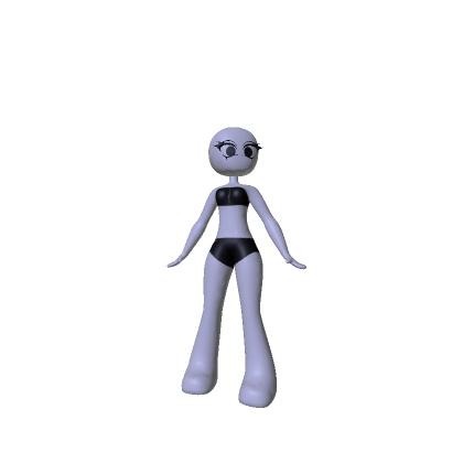 Y2K Cutie Doll Chibi v3 (recolorable)