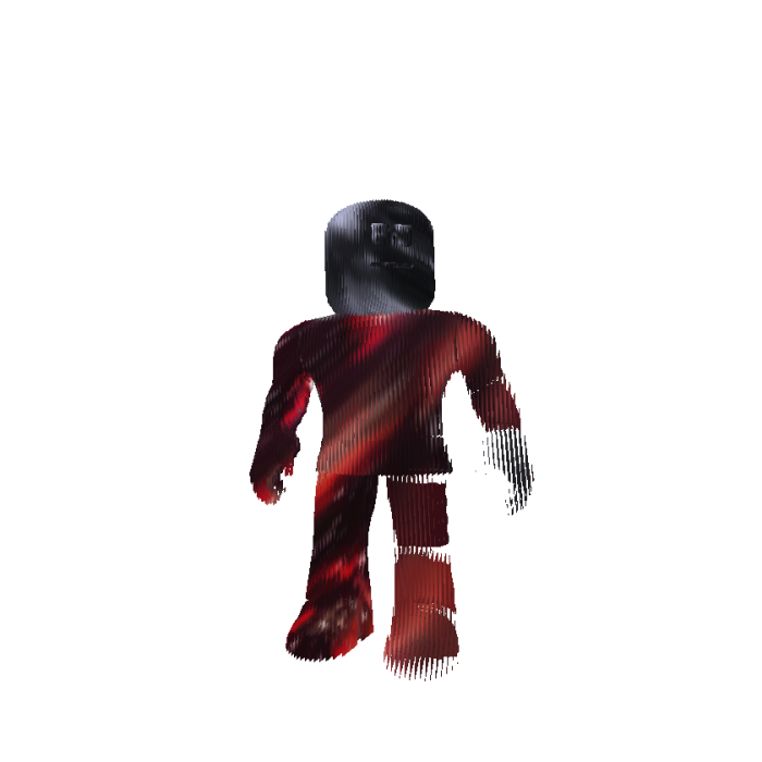 [ANIMATED] Red + Dark Galaxy Color Changing Boy
