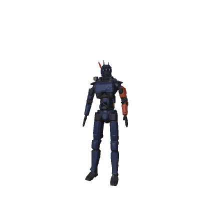 Chappie Police Scout Robot