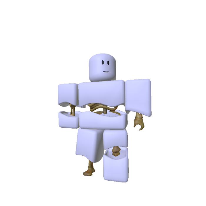 Blocky Zombie (Recolorable)