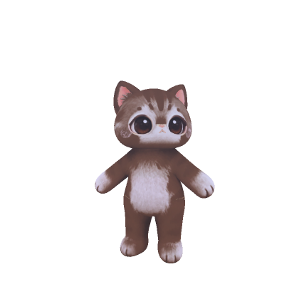 Kawaii Cute Chibi Cat Body