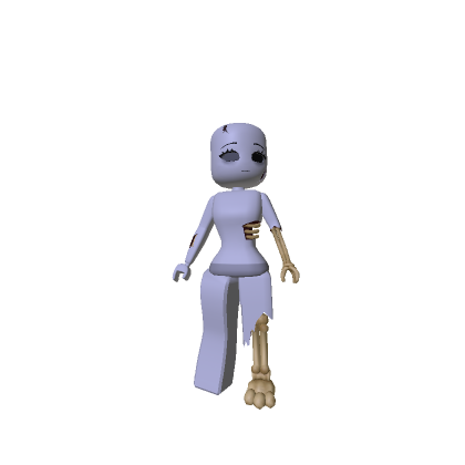 Woman Zombie Body Thin