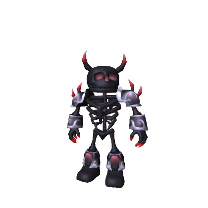 Korblox Skeleton Red