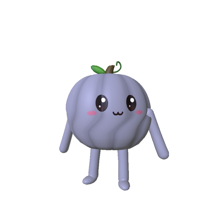 Cute Mini Pumpkin [Recolorable]