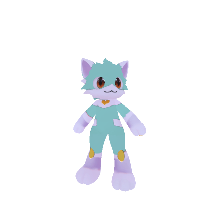 [2D] Cute Green Fox