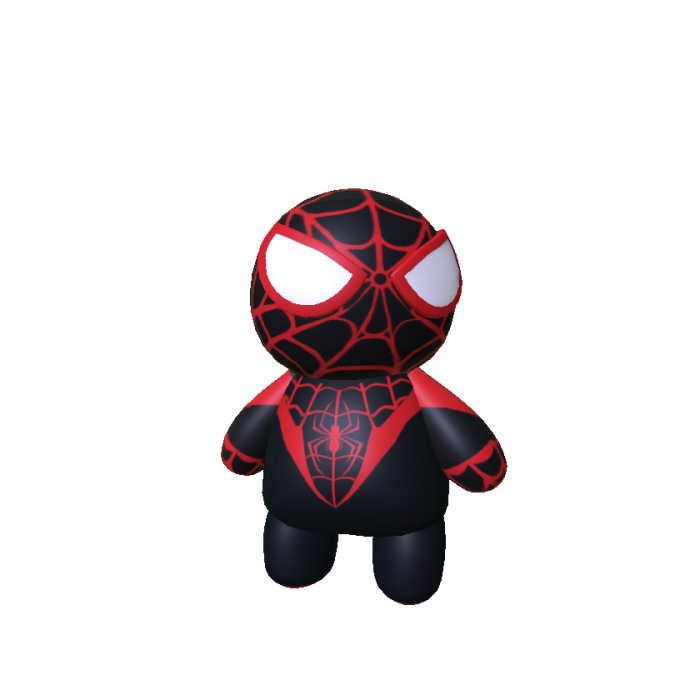 Mini Spiderman Plush Miles Morales