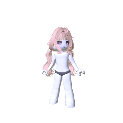 Low Pigtails Woman Body